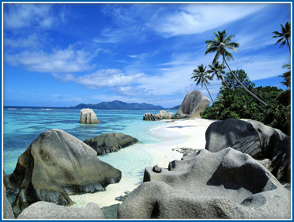 More of those wonderful rocks. (Seychelles again)